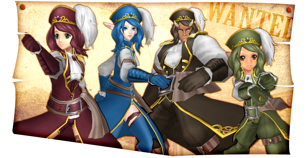 Master Of Epic パイレーツキャプテン装備